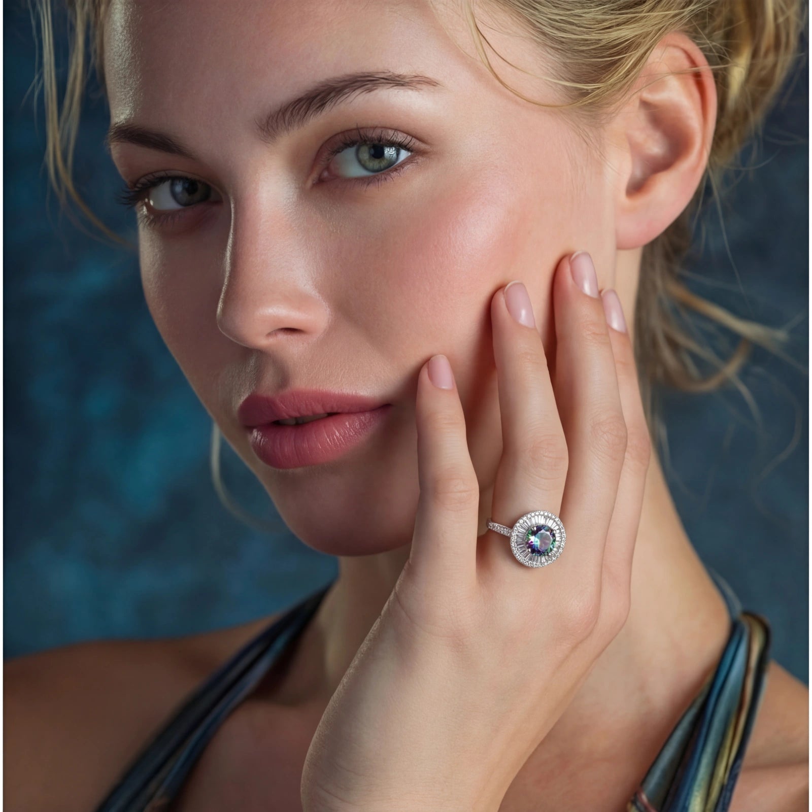 Anillo Halo Luz Estelar